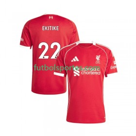 Camiseta Liverpool Hugo Ekitike 22 Primera Equipación 2025/2026